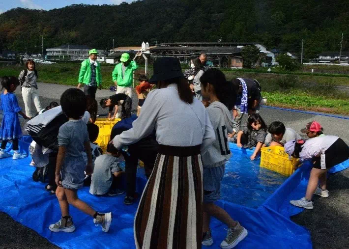 収穫祭及びグラウンドゴルフ｜佐用町 徳久